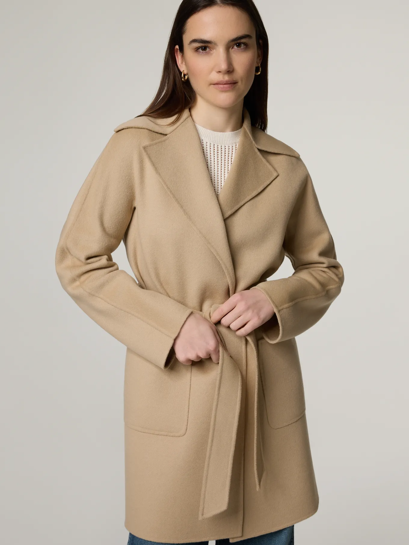 Kurzmantel mit Kaschmir VALDA