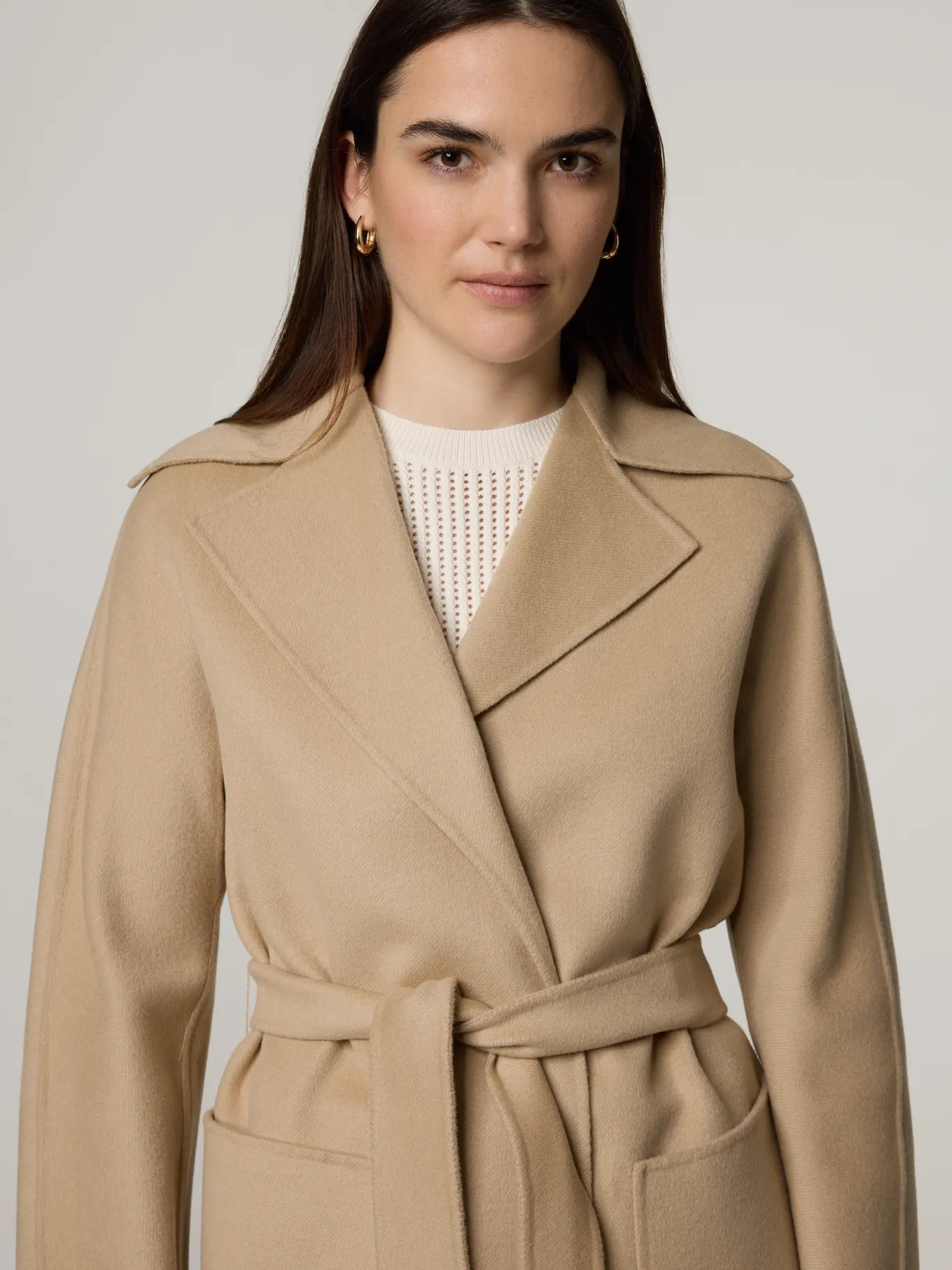 Kurzmantel mit Kaschmir VALDA