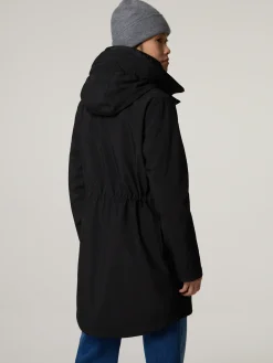 Kurzmantel mit Steppjacke