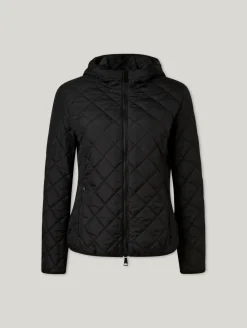 Kurzmantel mit Steppjacke