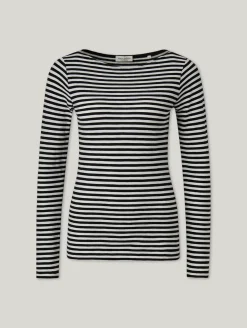 Langarmshirt aus Baumwolle