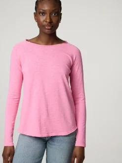 Langarmshirt aus Baumwolle