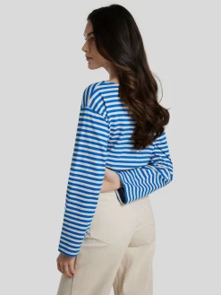 Langarmshirt aus Baumwolle