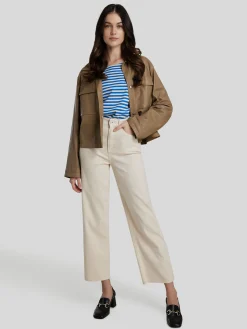 Langarmshirt aus Baumwolle