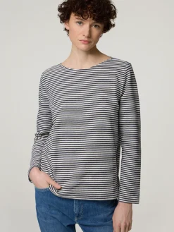 Langarmshirt aus Baumwolle