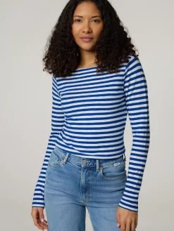 Langarmshirt aus Baumwolle