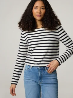 Langarmshirt aus Baumwolle