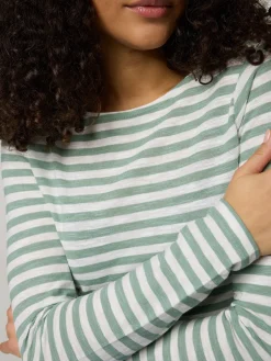 Langarmshirt aus Baumwolle