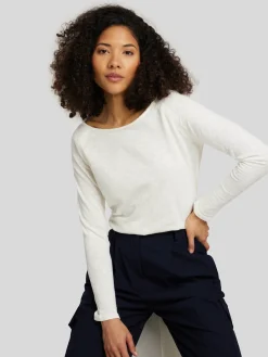 Langarmshirt aus Bio-Baumwolle