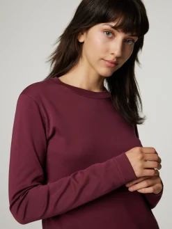 Langarmshirt aus Jersey