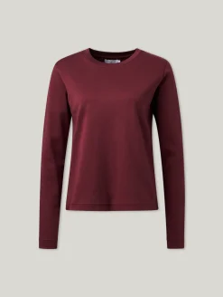 Langarmshirt aus Jersey