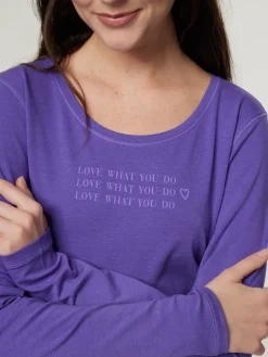 Langarmshirt mit Baumwolle