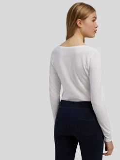 Langarmshirt mit Baumwolle