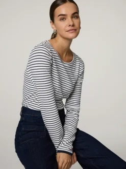 Langarmshirt mit Baumwolle