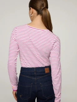 Langarmshirt mit Baumwolle