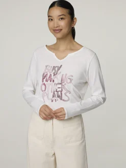 Langarmshirt mit Print