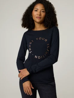 Langarmshirt mit Print