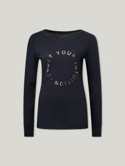 Langarmshirt mit Print