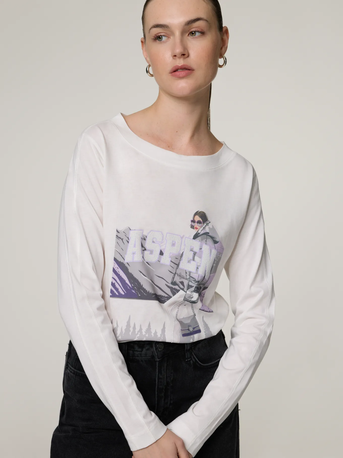 Langarmshirt mit Print