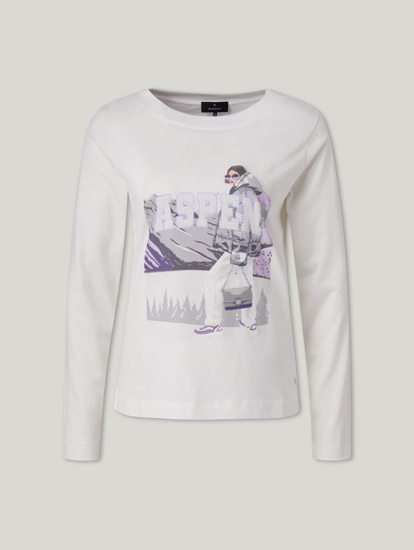 Langarmshirt mit Print