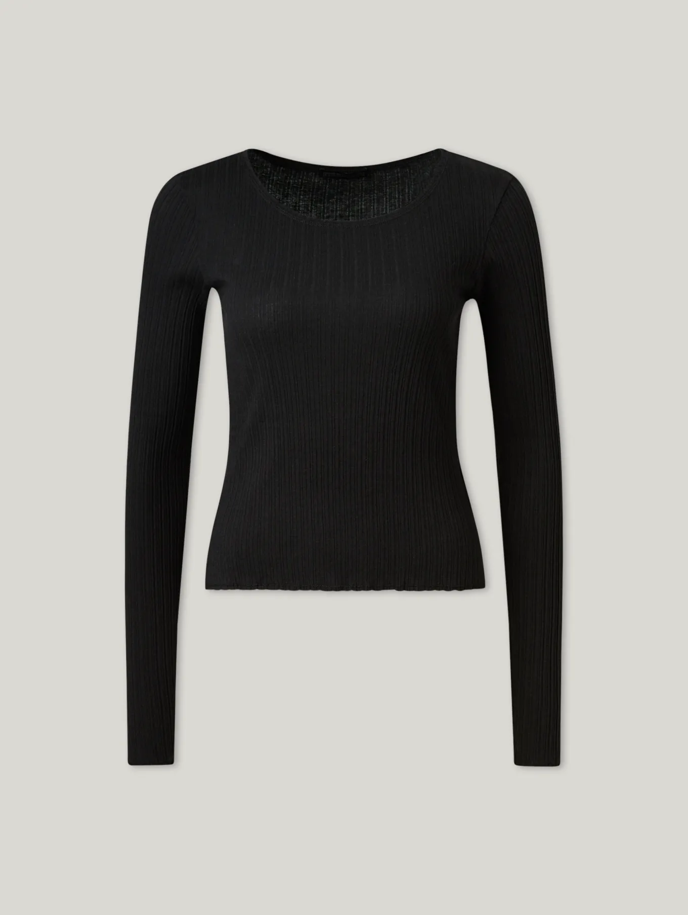 Langarmshirt mit Rippen HEJUNO