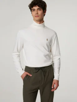 Langarmshirt mit Rollkragen