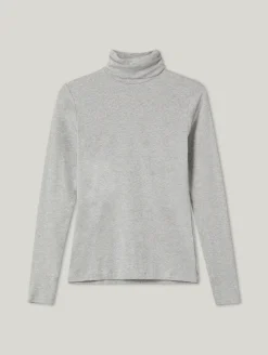 Langarmshirt mit Rollkragen