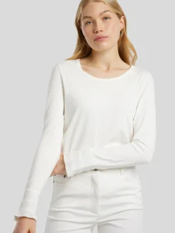 Langarmshirt mit Rüschen