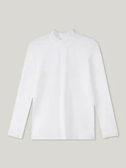 Langarmshirt mit Rüschen