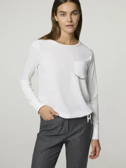 Langarmshirt mit Strasssteinen