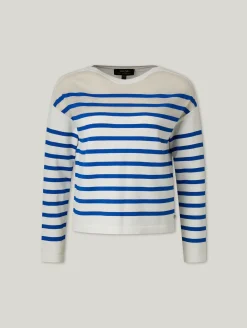 Langarmshirt mit Streifen