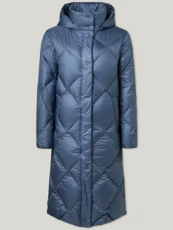 Langer Daunenmantel