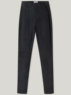 Lederhose aus Velour