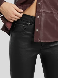 Lederhose im Straight Fit AMARY