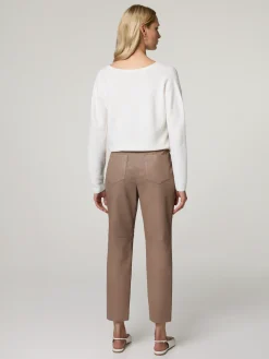 Lederhose im Tapered Fit