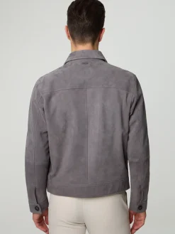 Lederjacke im Regular Fit