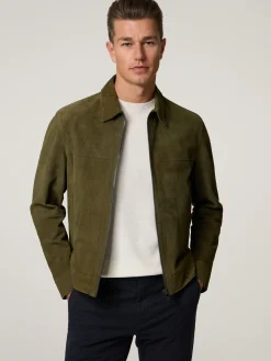 Lederjacke im Regular Fit