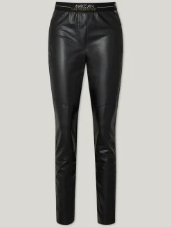 Leggings aus Kunstleder