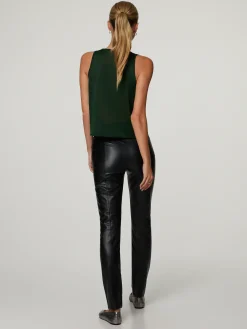 Leggings aus Kunstleder