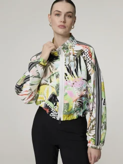 Leichte Jacke mit Print
