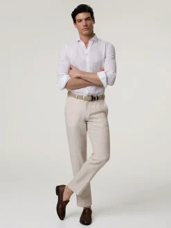 Leinen Chino im Regular Fit PARMA