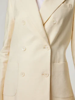 Leinenblazer im Regular Fit