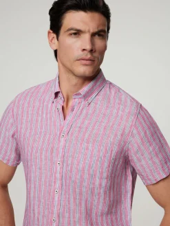 Leinenhemd im Costum Fit