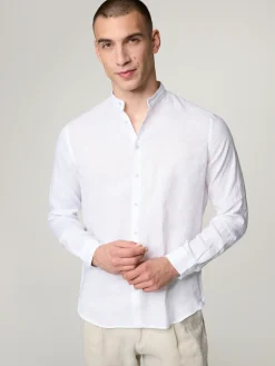 Leinenhemd im Costum Fit