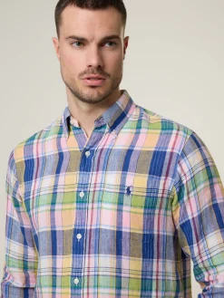 Leinenhemd im Custom Fit