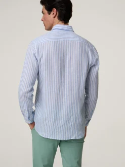 Leinenhemd im Custom Fit