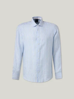 Leinenhemd im Custom Fit