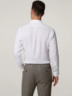 Leinenhemd im Custom Fit