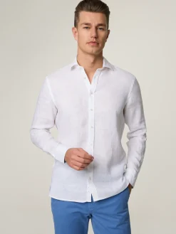 Leinenhemd im Custom Fit