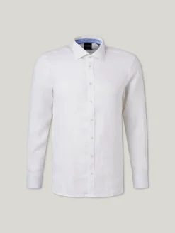 Leinenhemd im Custom Fit